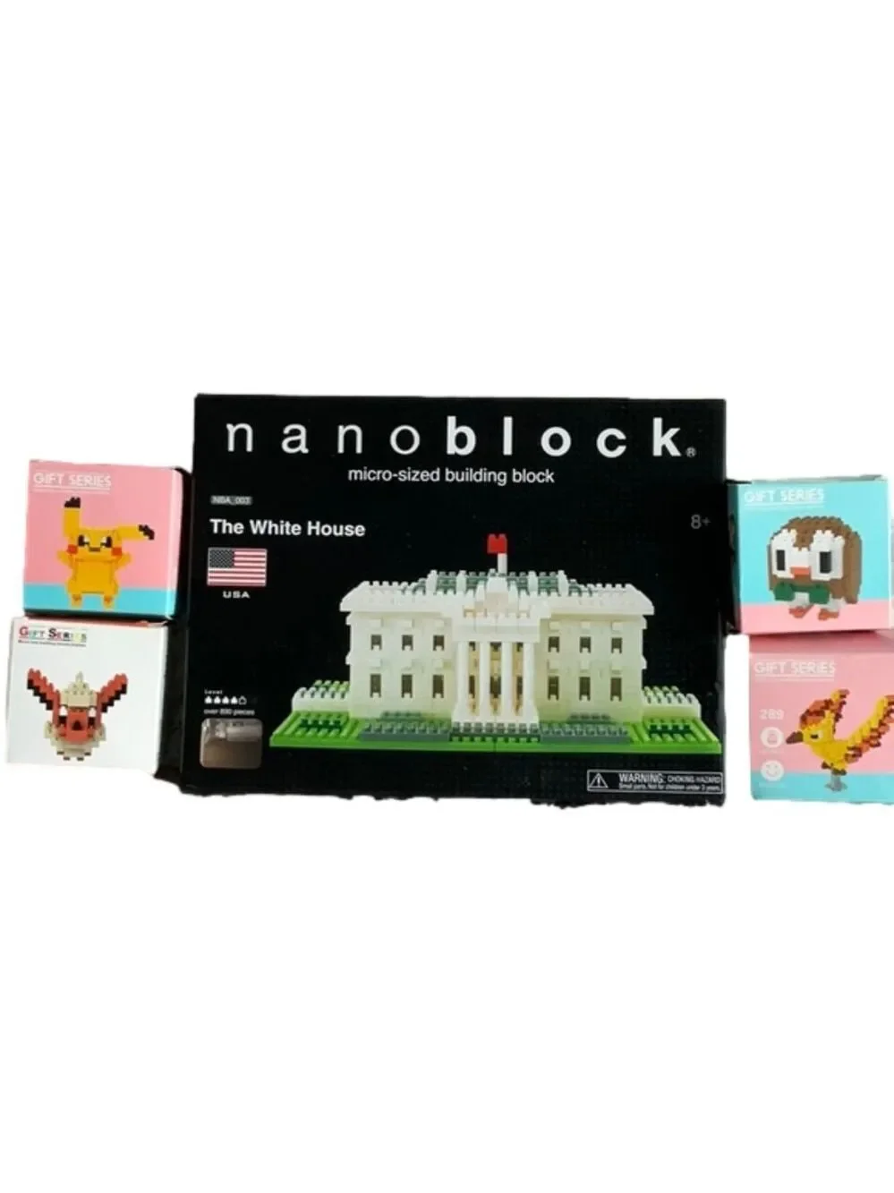 Nanoblocks Lot of Five Sets